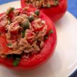 Mit Thunfisch gefüllte Tomate - Rezepte & Kochbuch