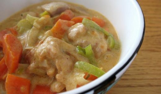 Chicken with carrots and celery - Recipes and Cookbook online