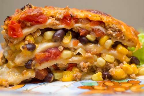 Mexican lasagna - Recipes and Cookbook online