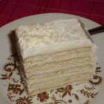 white biscuit cake Jelena Nikolic png