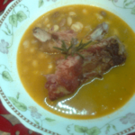 Bean soup with dry ribs - Suzana Mitić - Recipes and Cookbook online