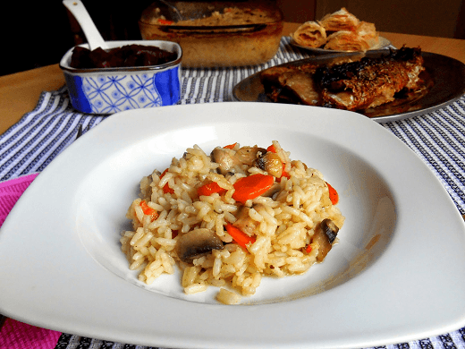 Postni risotto - Javorka Filipović - Recipes and Cookbook online