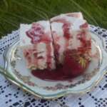 pastel rápido con fresas Adilja Hodz recetas y libro de cocina en línea