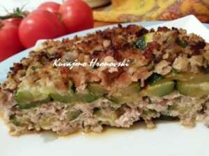 Moussaka with grilled zucchini - Jadranka Blažić - Recipes and Cookbook online