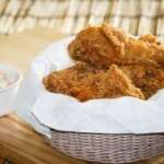 Жареная курица в духовке — Рецепты и кулинарная книга онлайн