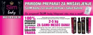 Slim body - prirodni preparat za mršavljenje - Recepti i Kuvar online
