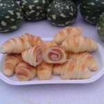 Croissants with ham - Tatjana Stojanović - Recipes and Cookbook online