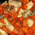 Pollo al horno con calabaza - Dana Drobnjak - Recetas y libro de cocina online