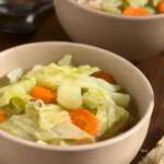 Quick lunch for weight loss - Cabbage soup