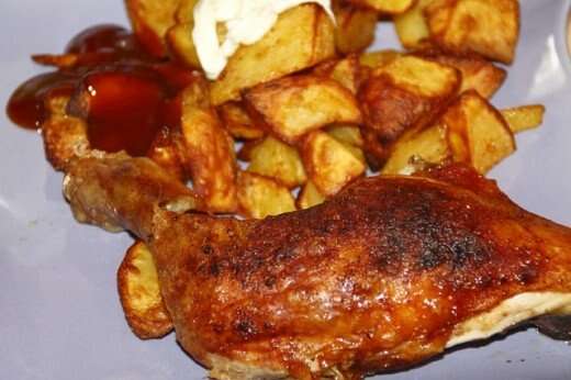Grčka piletina sa pečenim krompirom - Recepti i Kuvar online