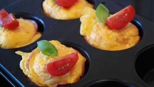Mafini od jaja, slanine i paradajza - Recepti i Kuvar online - Pixabay