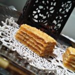 Lenten pink caramel cake (cubes) - Kristina Gašpar - Recipes and Cookbook online