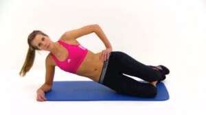 Stomach exercises (VIDEO) - Youtube print screen