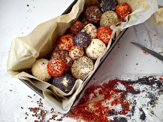 Разноцветные шарики (хлеб и выпечка) - Кристина Гашпар - Рецепты и кулинарная книга онлайн