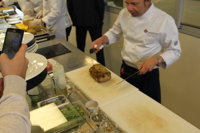 Presented Dutch veal specialties at the METRO Horeca Center