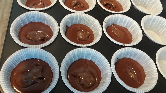 Chocolate Muffins with Nutella - Ana Vuletić