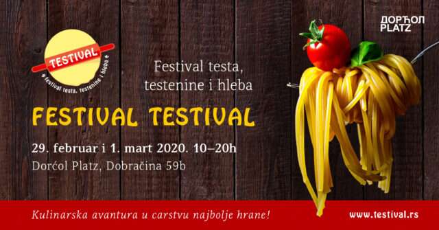Festival testa, testenine i hleba u Beogradu, Testival 2020