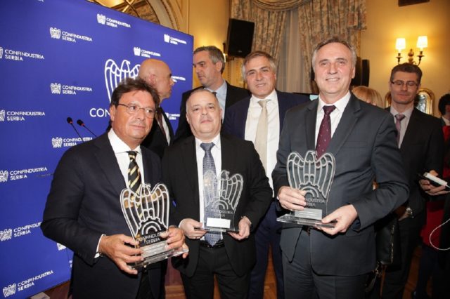 Konfindustrija award winners - photo Miroslava Simić