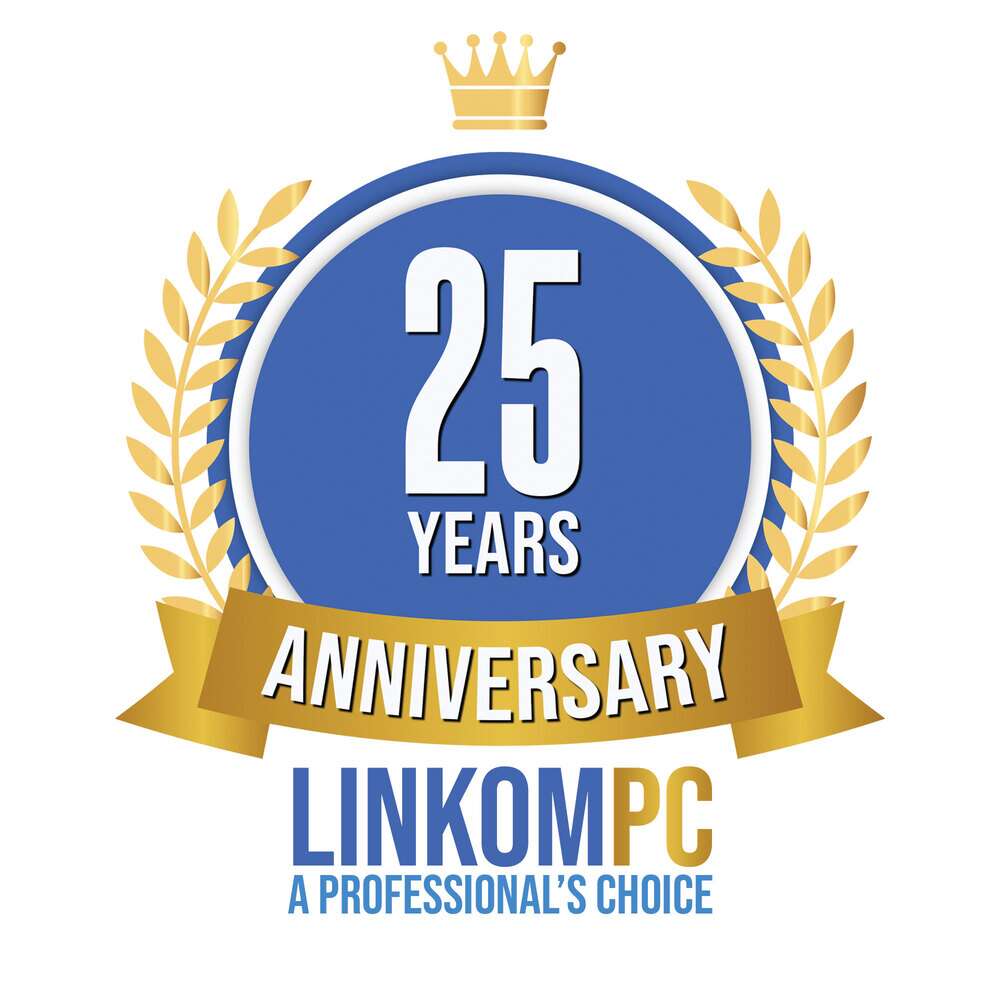 Linkom-PC doo logo - prvih 25 godina